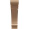 Ekena Millwork 4"W x 16"D x 16"H Thin Hughes Rough Cedar Woodgrain TimberThane Corbel, Primed Tan CORUR04X16X16HUGRCPR - alternate 4